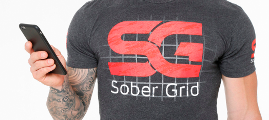 The Sober Grid app.