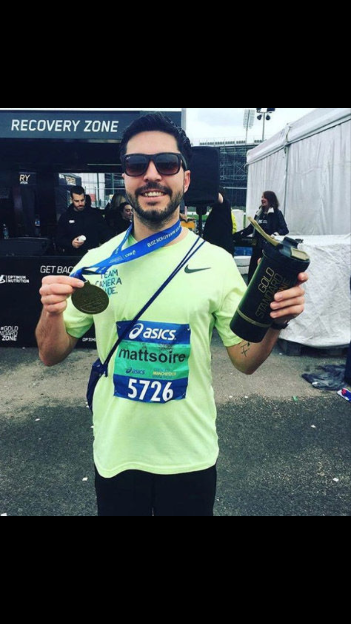 Let’s finish the marathon together for Matt!